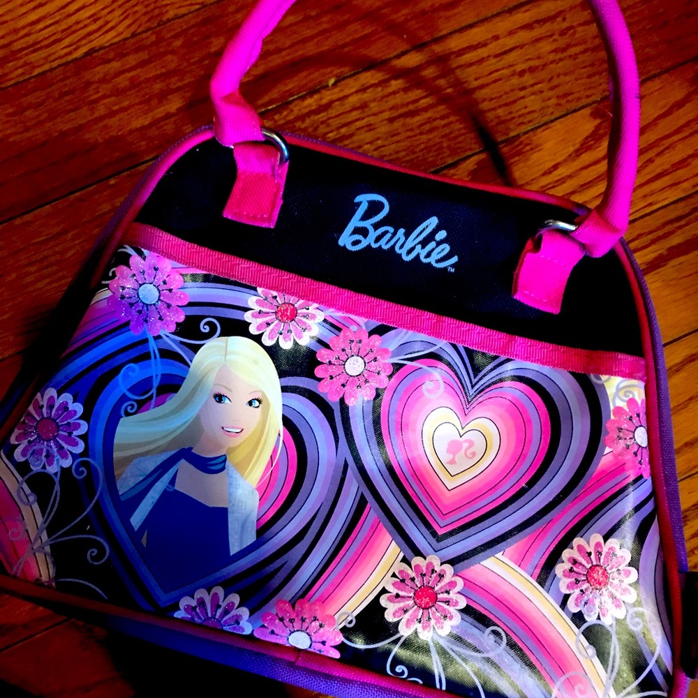Barbie lunch bag insulated gently used
